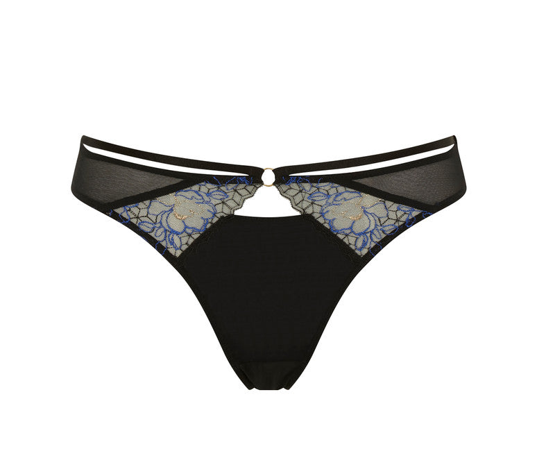 Valentina Luxe Brazilian Brief - Black