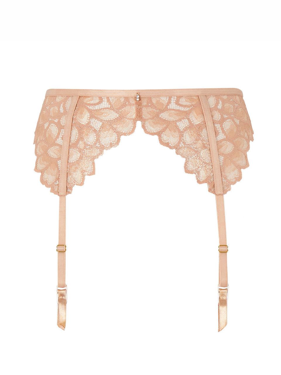 Allure Suspender - Champagne Gold
