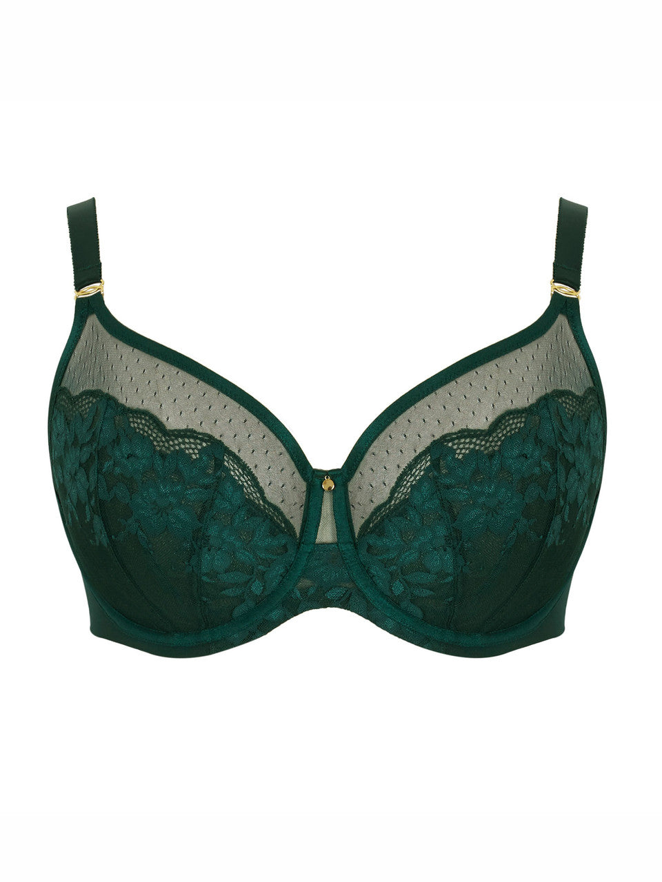 Josephine Full Cup Bra - Forest Green