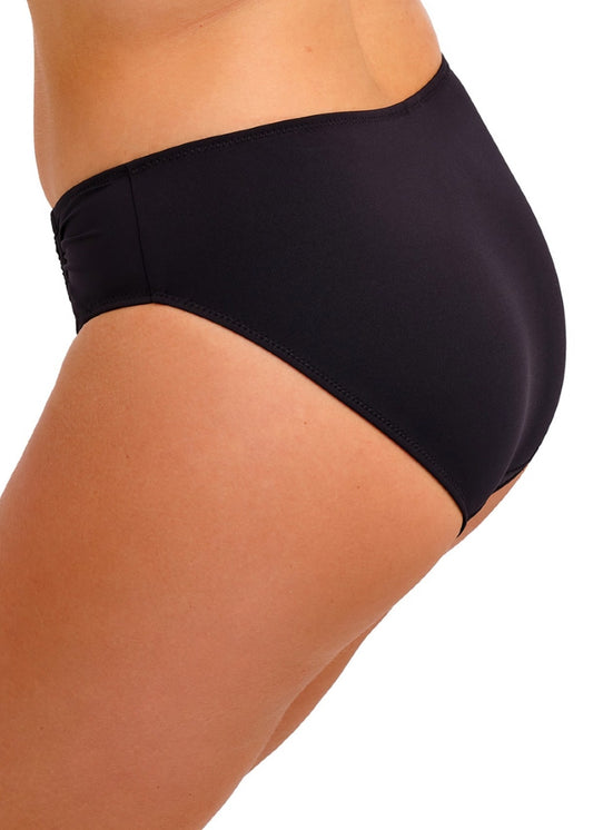 Merissa Mid Rise Bikini Brief - Black