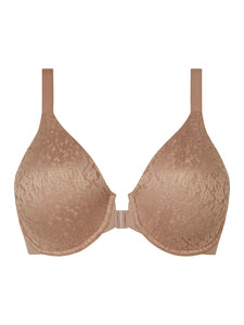 Norah - Comfort Front Closure Bra - Coffee Latte