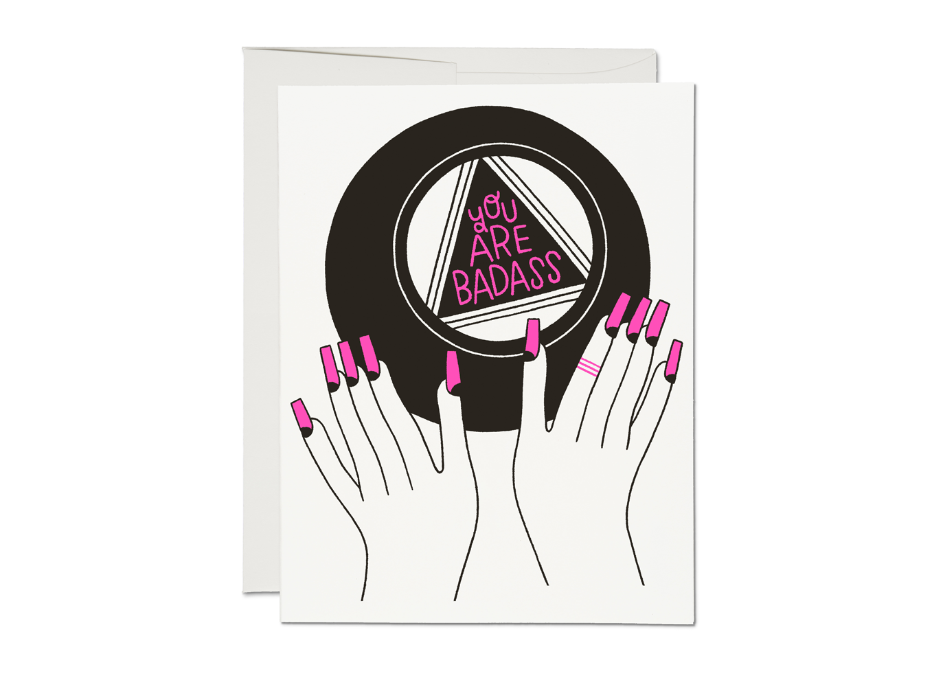 You Are Badass Encouragement Greeting Card