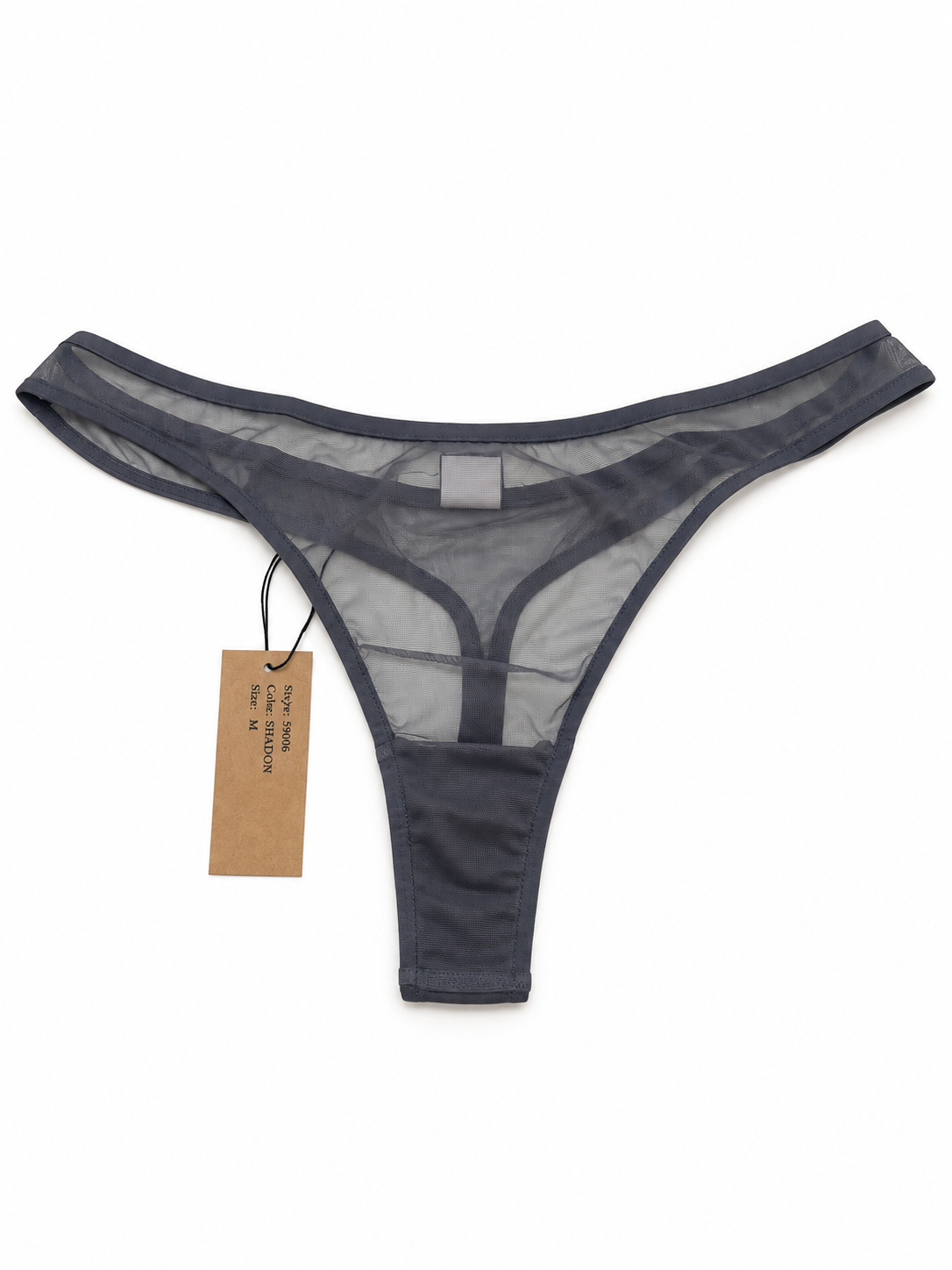 Whisper Vintage Thong - Shadow Grey