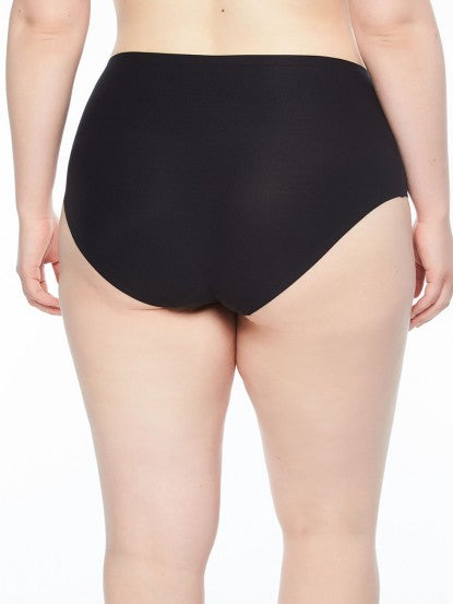 Soft Stretch High Waist Brief (1X - 4X) - Black