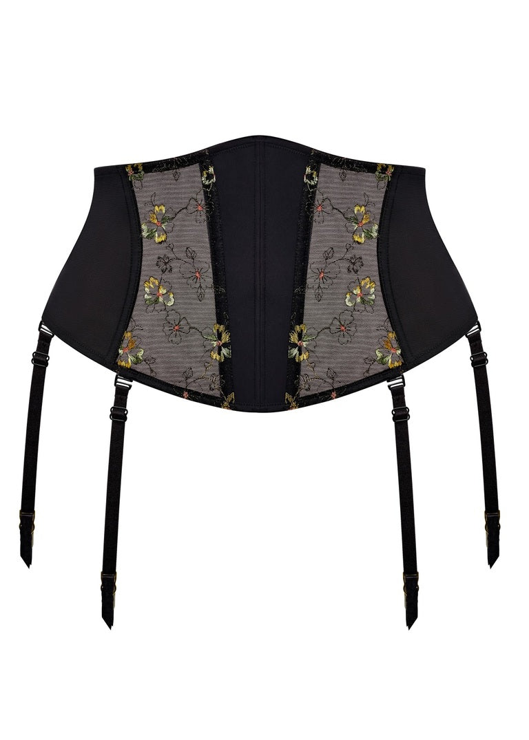 Lyriana Suspender - Jet Black