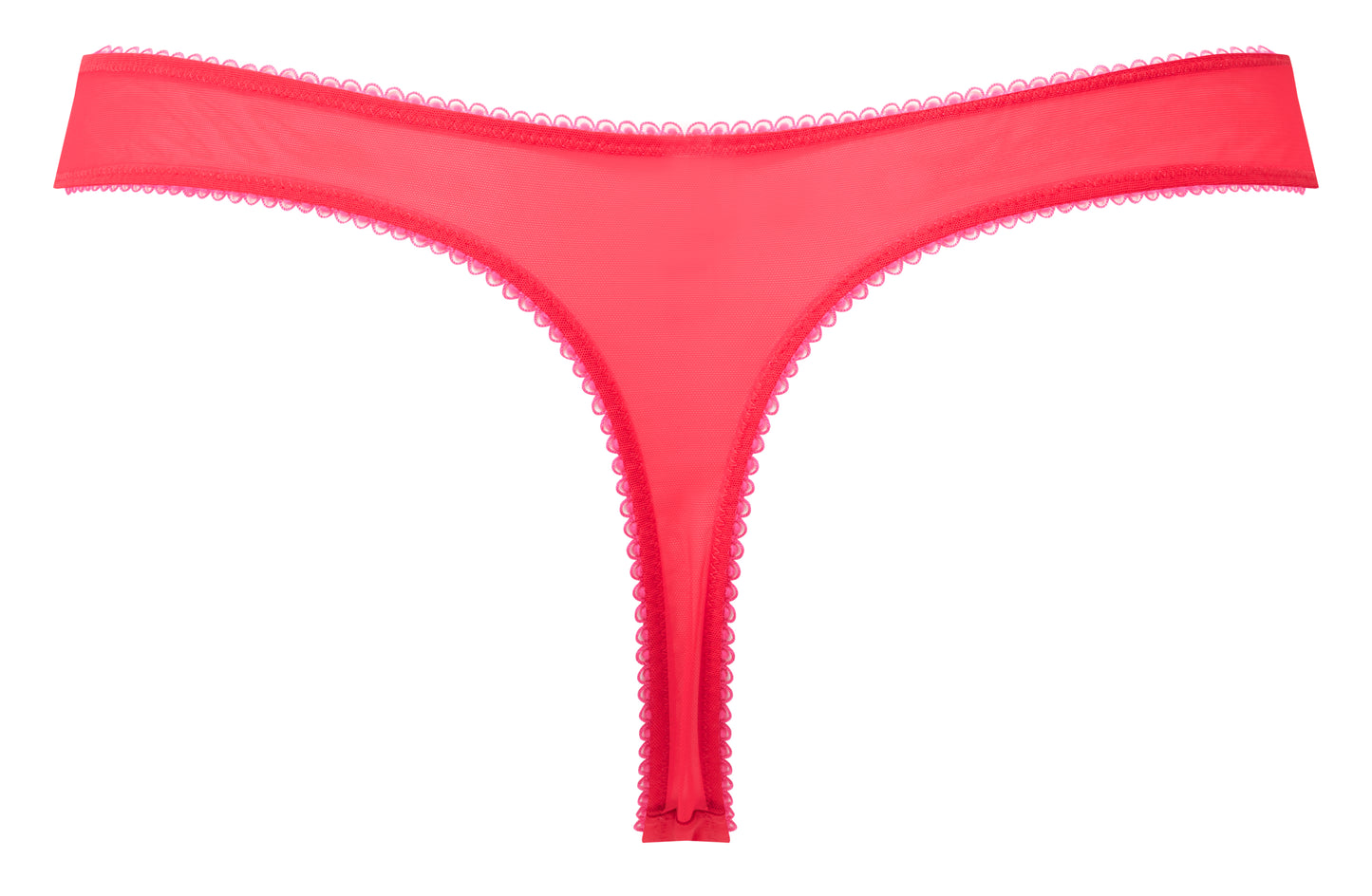 Superboost Lace Thong - Rose Red