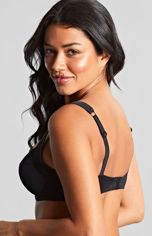 Anya Riva Balconette Bikini Top - Black