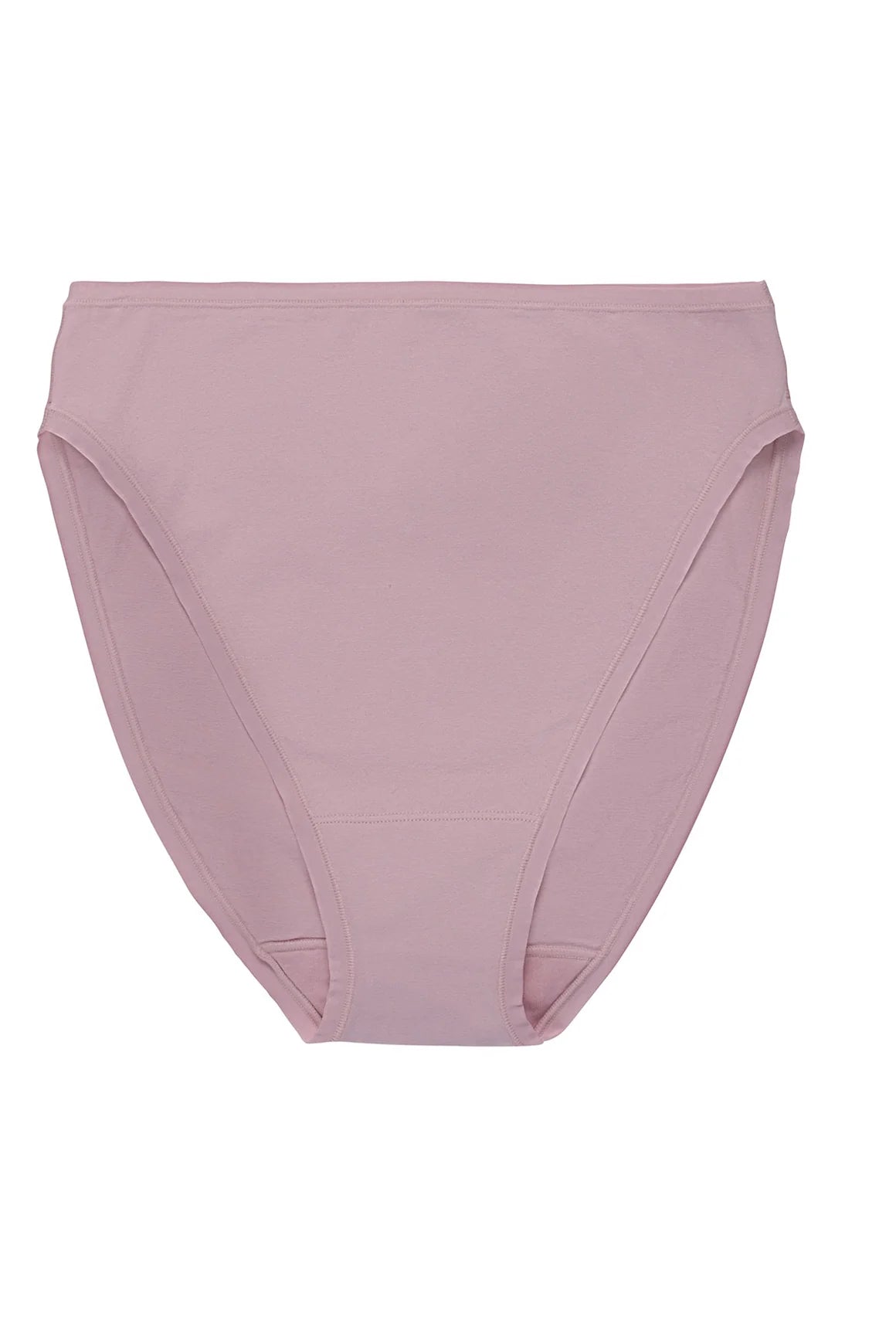 Bliss Bare Cotton High Cut Brief - Rose Mist