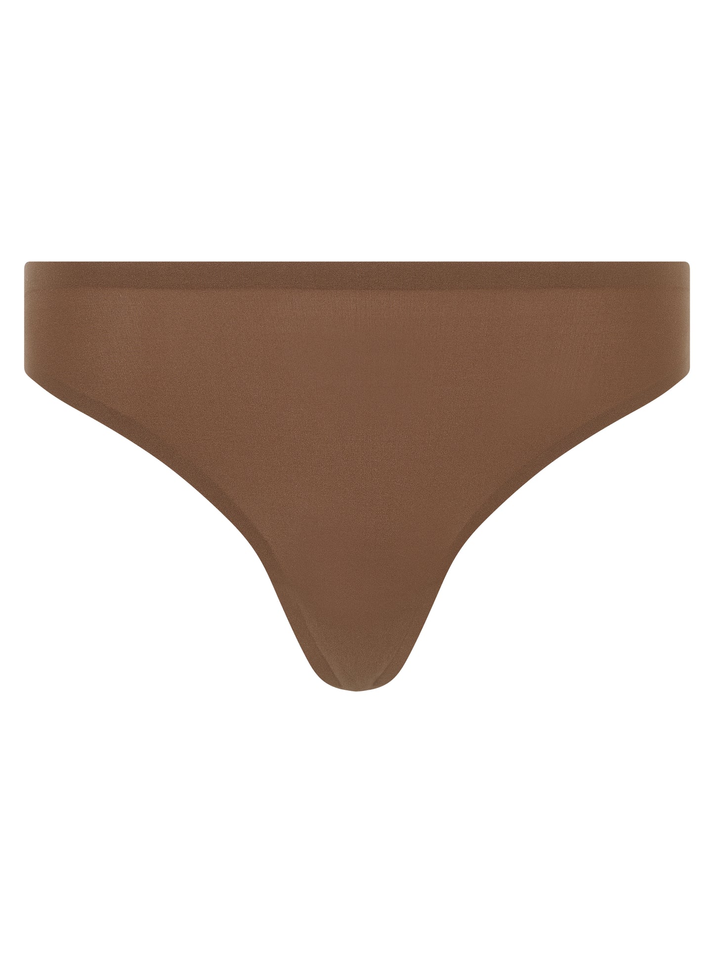 Soft Stretch Thong - Cocoa Brown