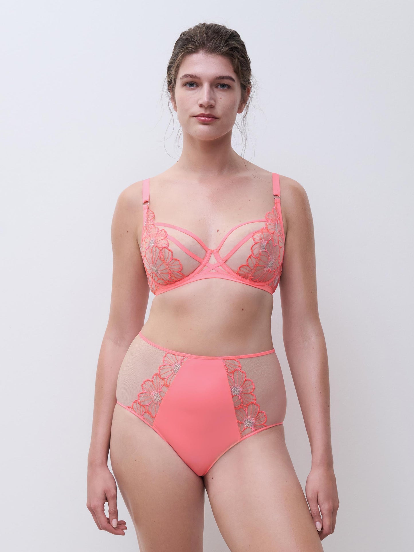 Lush Full Cup Bra - Pink Miami Rose