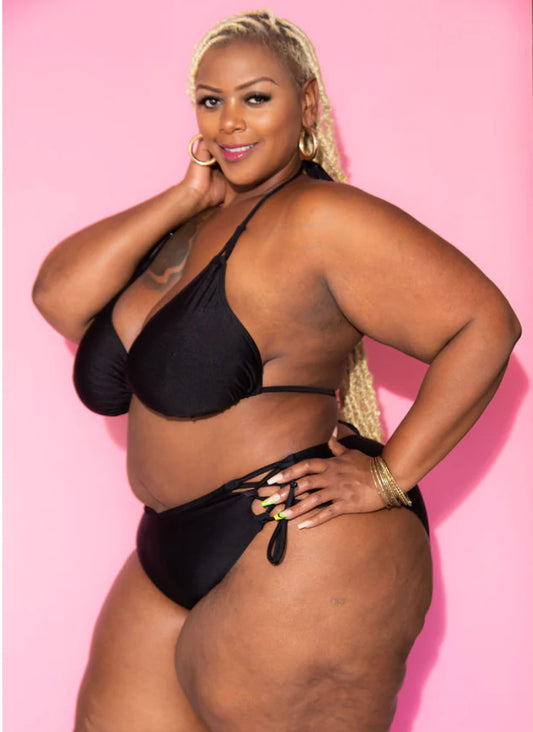 Classic Triangle Top - Curvy - Black