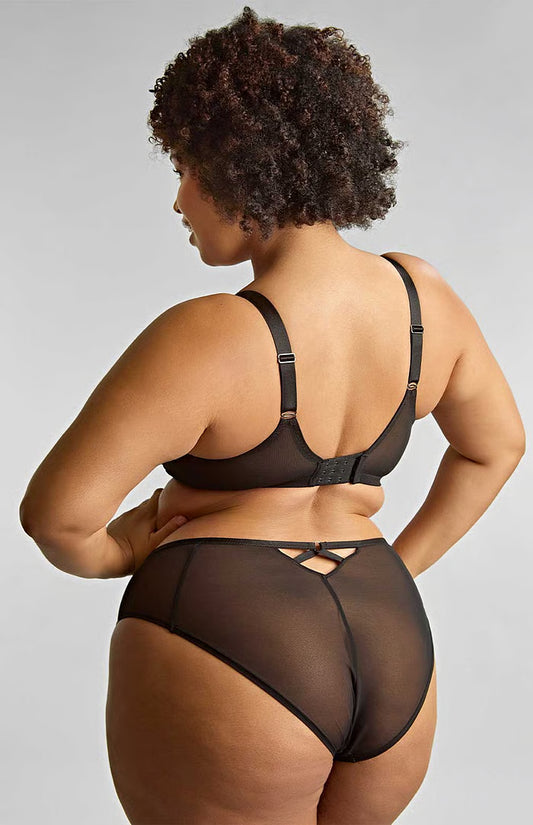 Ella Plunge Bra - Black