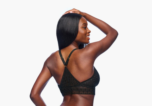 Basilica Curvy Bralette - Black