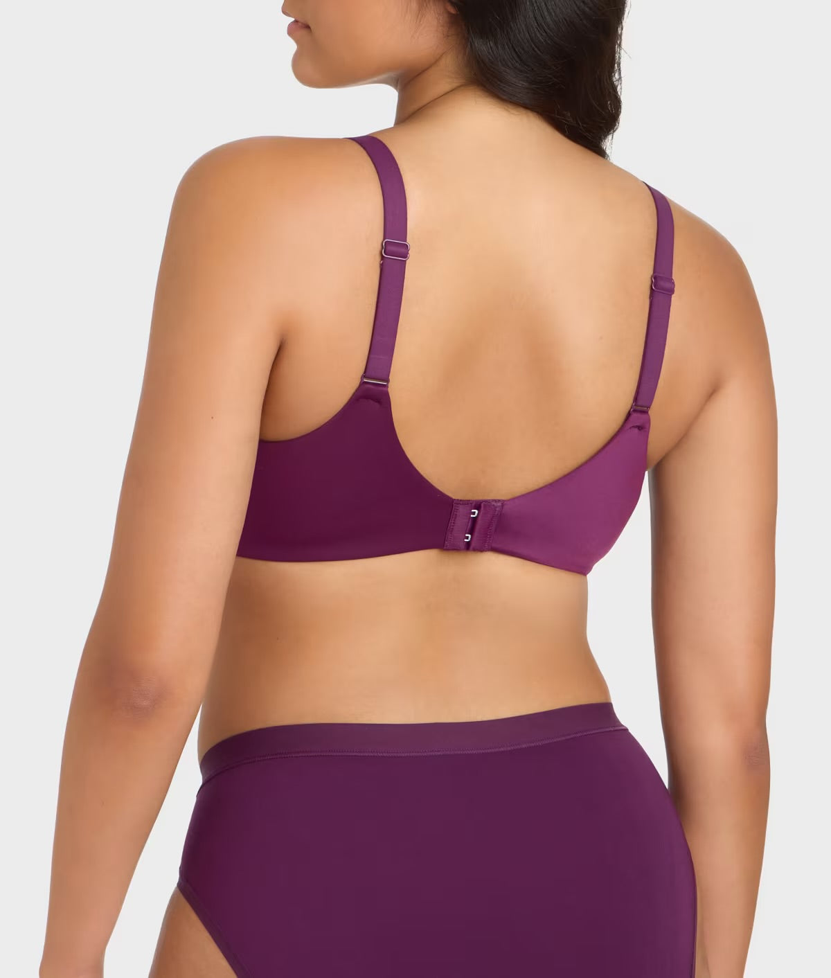 Perfect Primer Full Figure Underwire - Winter Bloom Burgundy