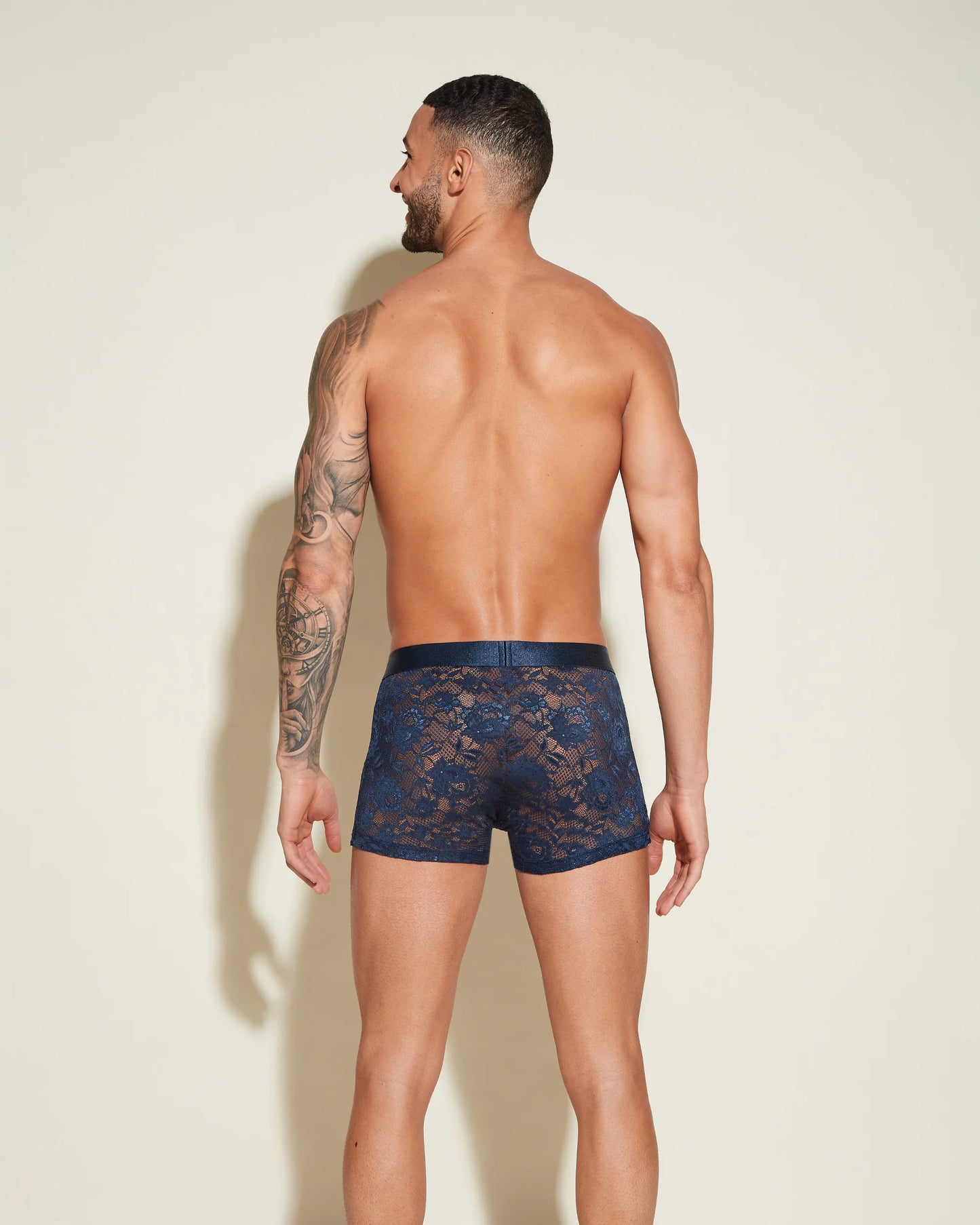 Never Say Never Form Classic Trunk - Navy Blue