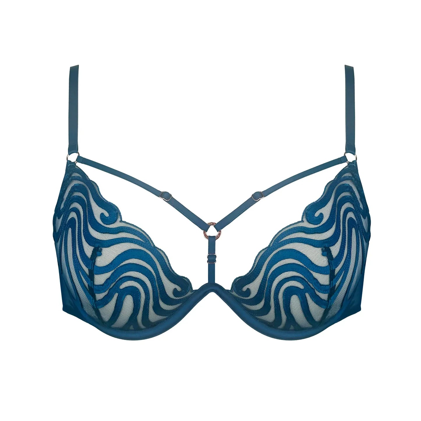 Echo Wired Bra - Abyss Blue