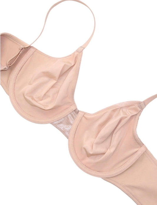 Back Appeal Unlined Underwire Bra - Rose Dust