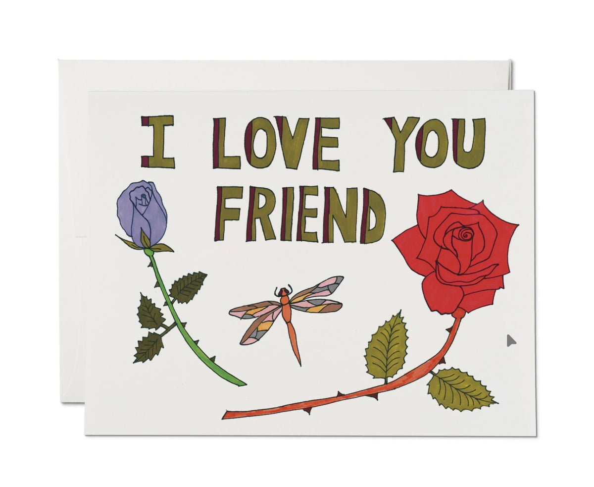 Friend Love greeting card