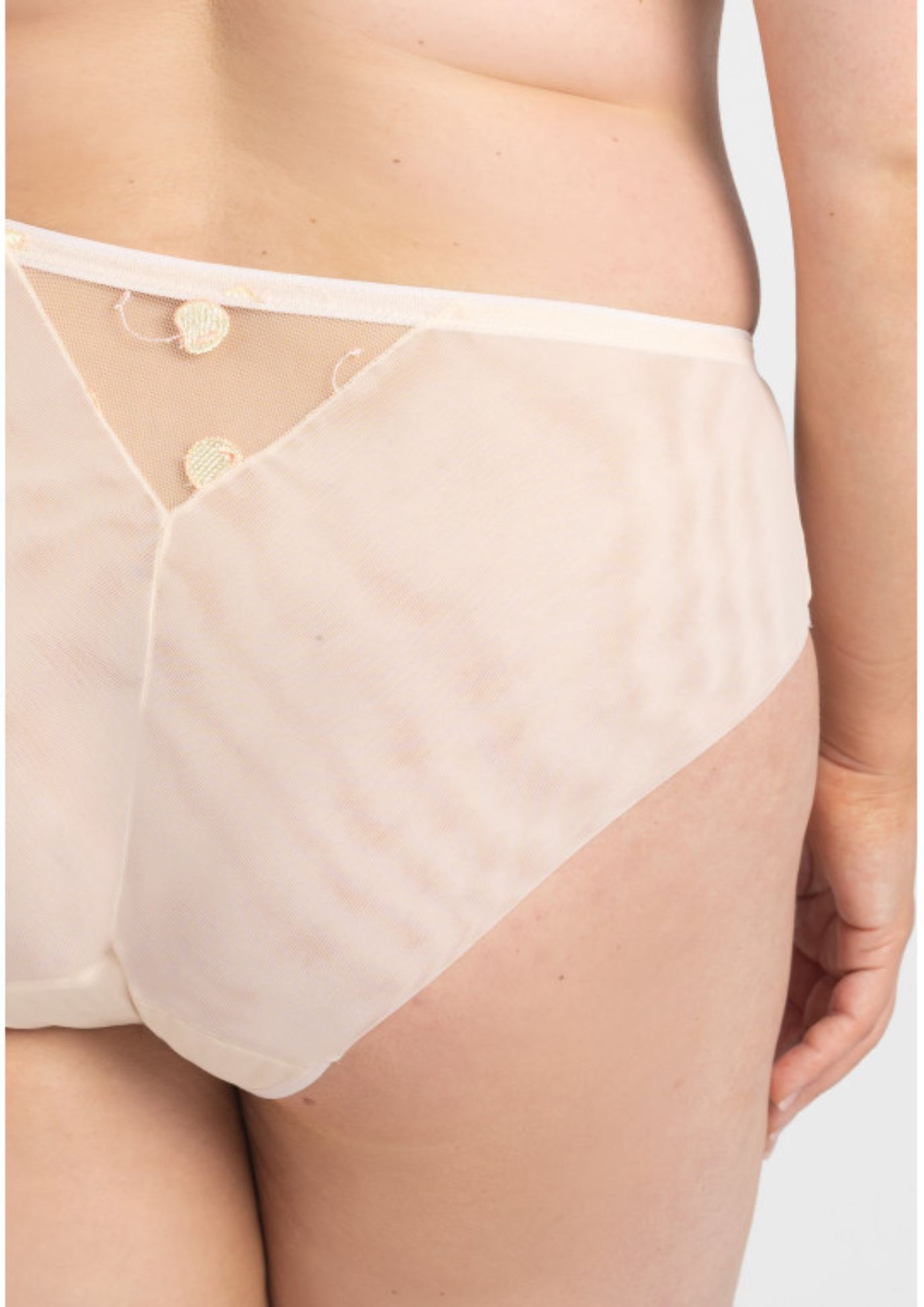 Cherie Brief - Pastel Cherry Peach