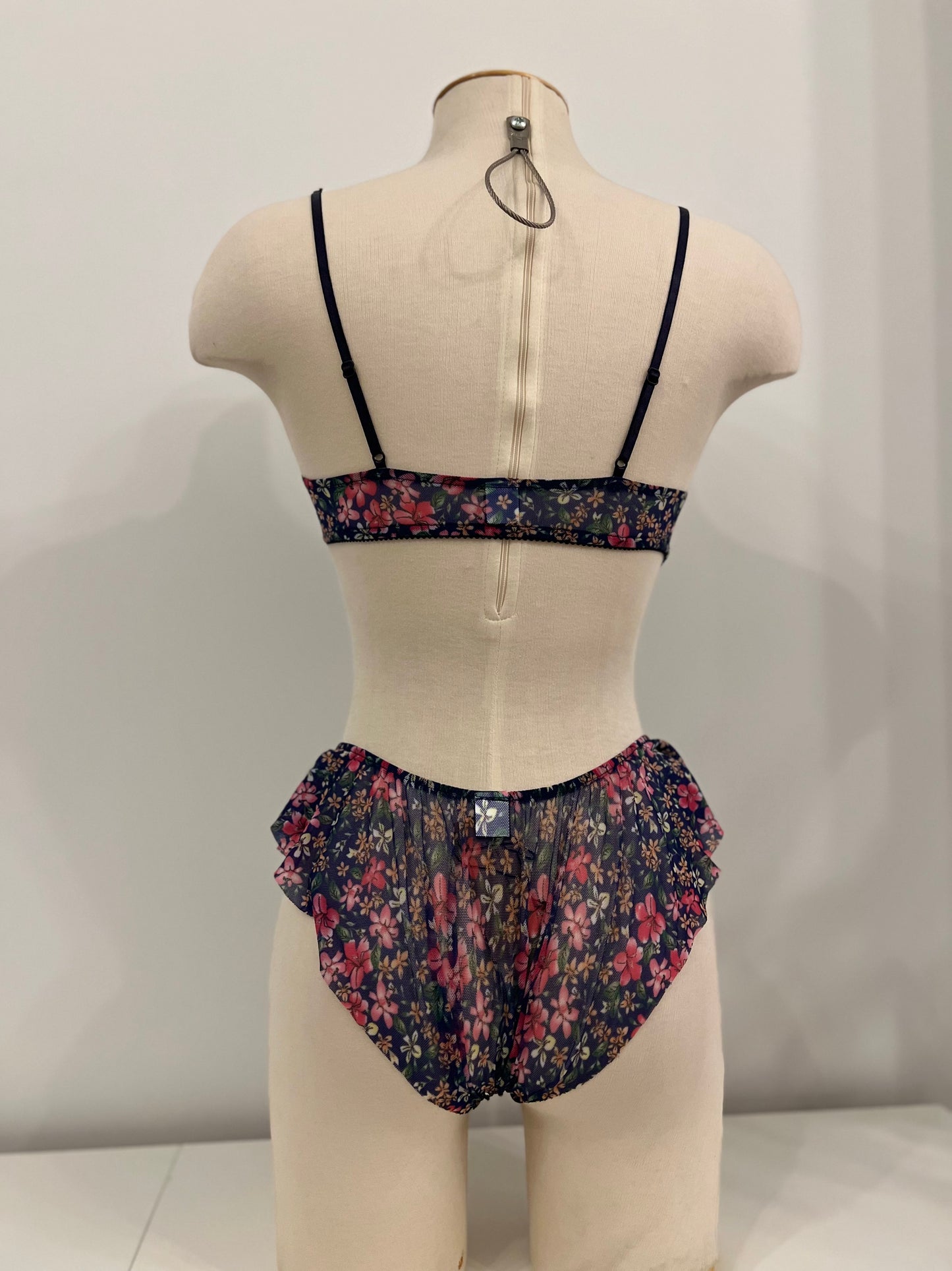 Enchanted Garden Rae Bralette - Midnight