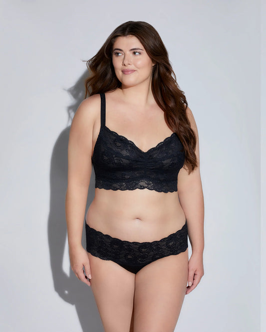 Never Say Never Extended Sweetie Bralette - Black