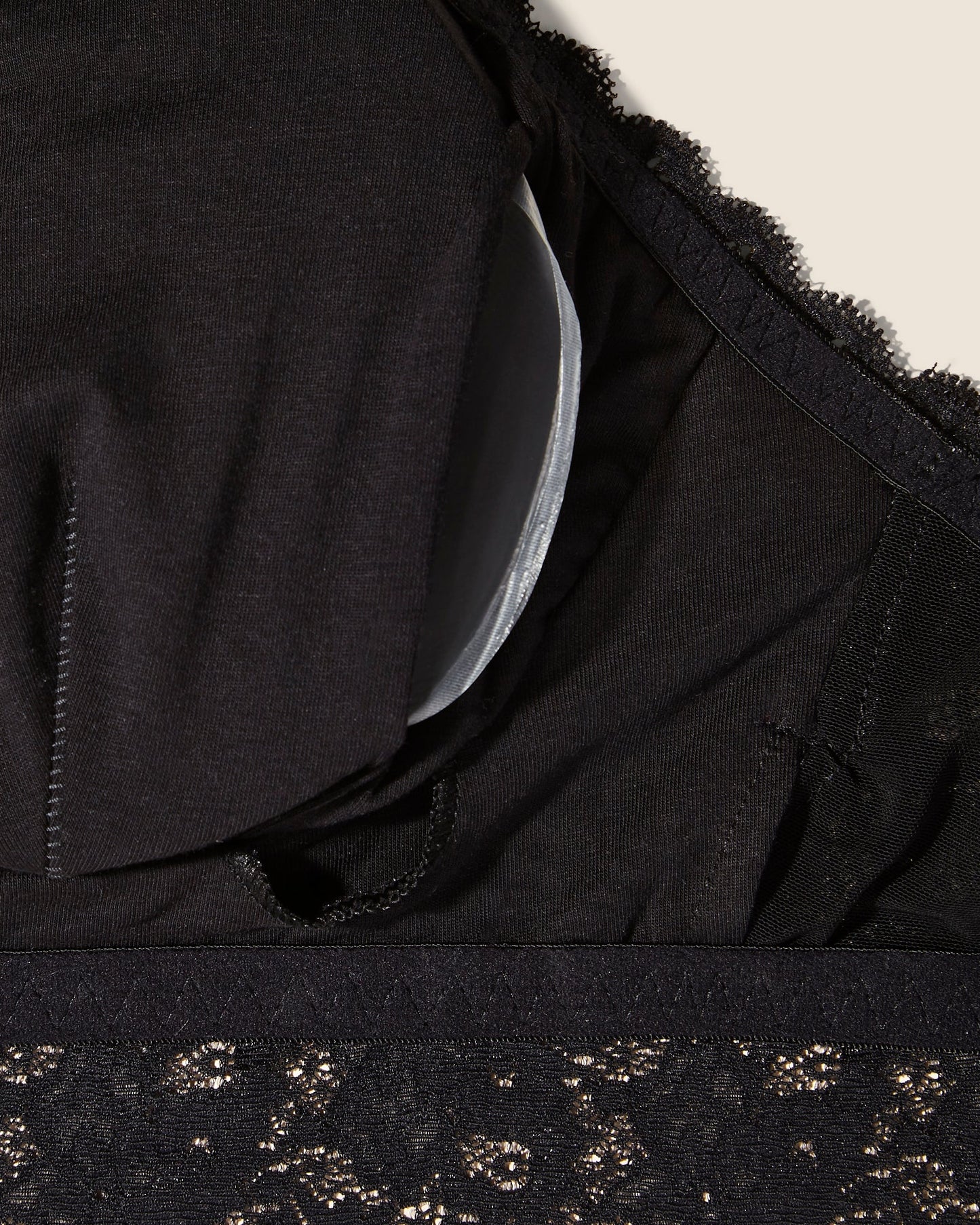 Never Say Never Valeria Front-Close Regular Bralette - Black