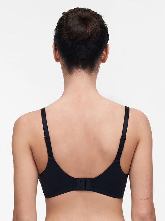 Norah Chic Unlined Underwire Bra - Black