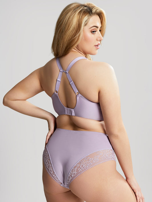 Roxie High Waist Brief - Lilac