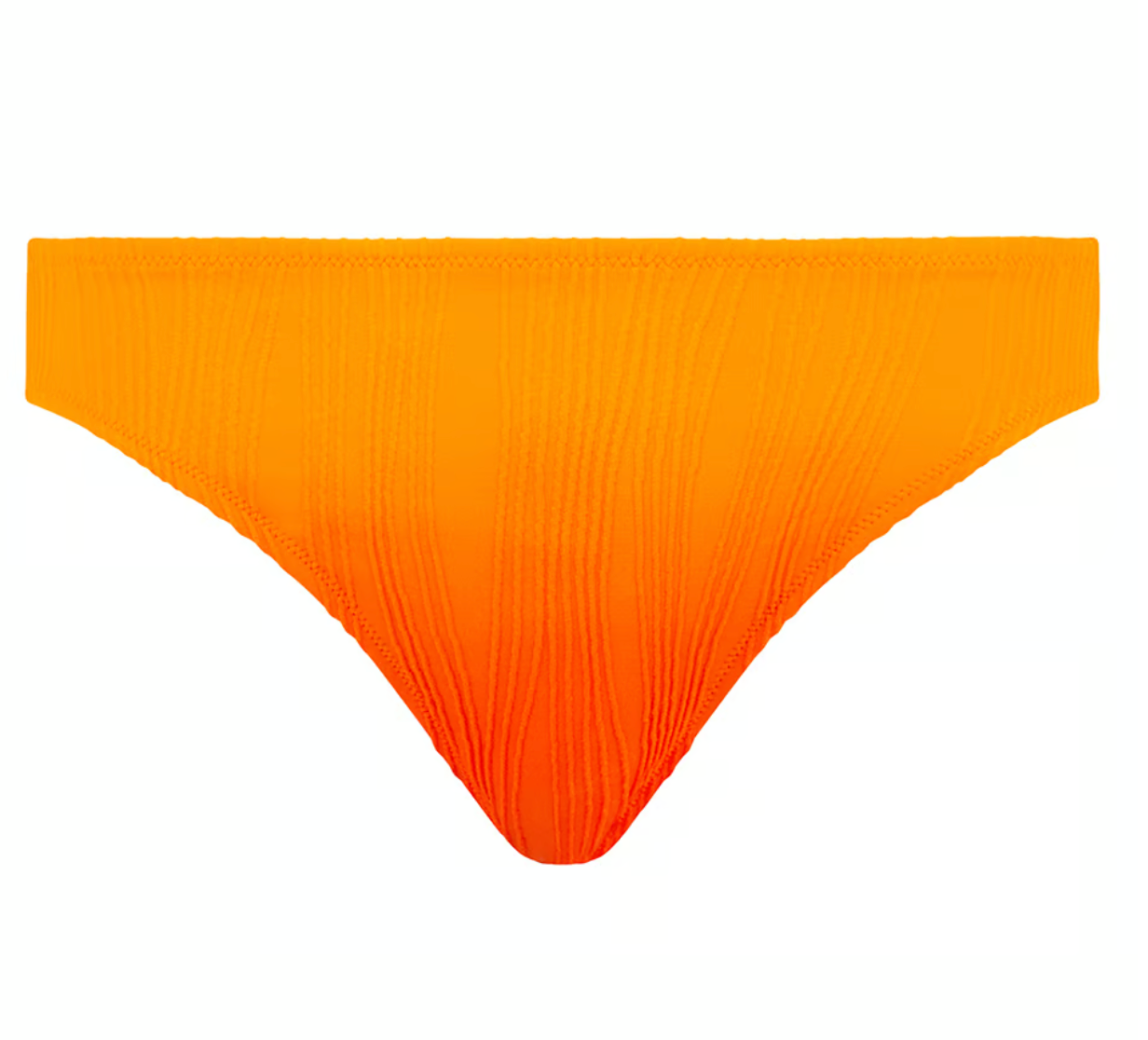 Flex Size Bikini Swim Bottom - Sunrise Tie & Dye Yellow/Orange