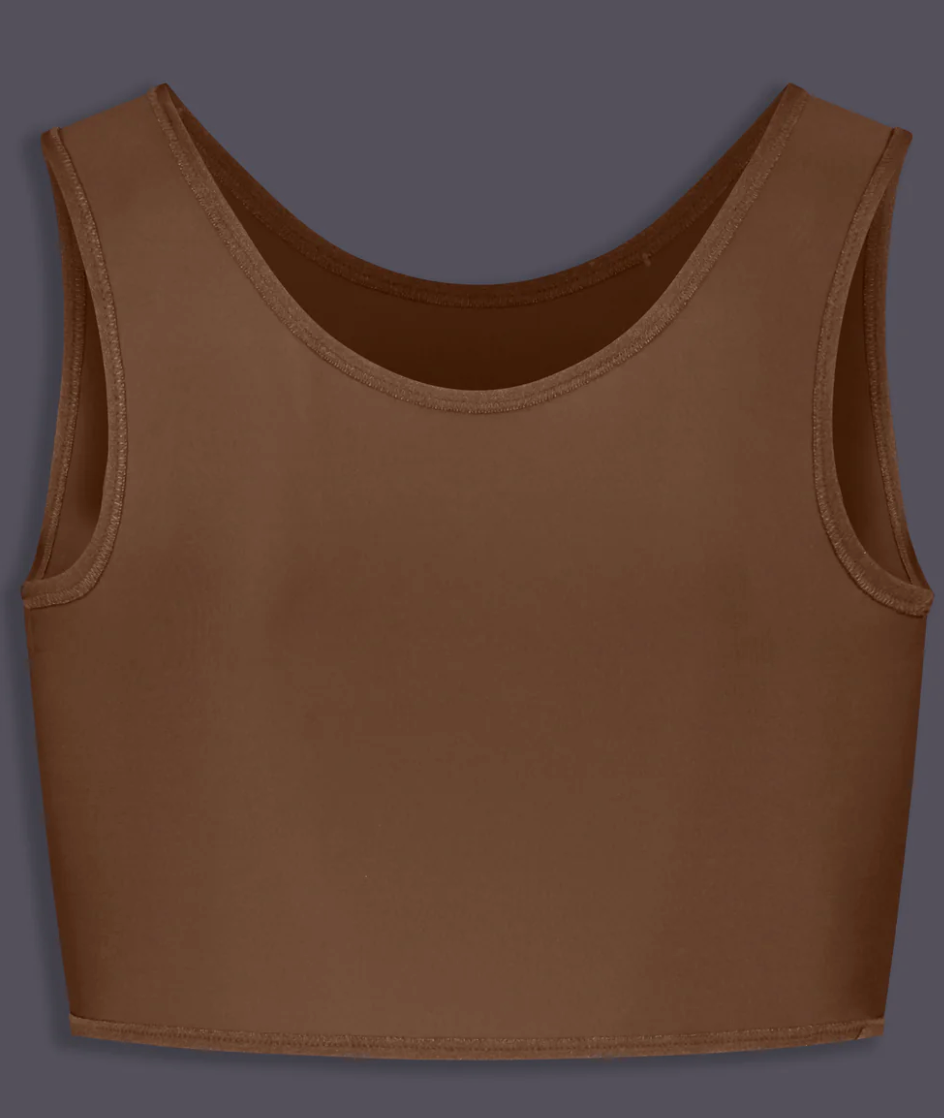 Short Binder - Chocolate Brown