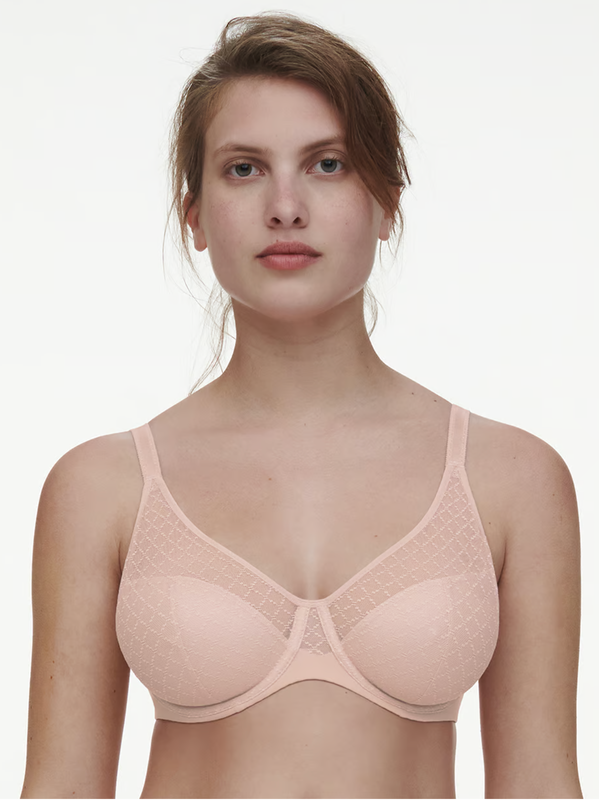 Norah Chic Unlined Underwire Bra - Nude Rose