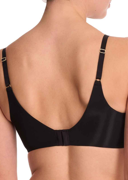 Cloud Comfort Back Smoothing T-Shirt Bra - Black