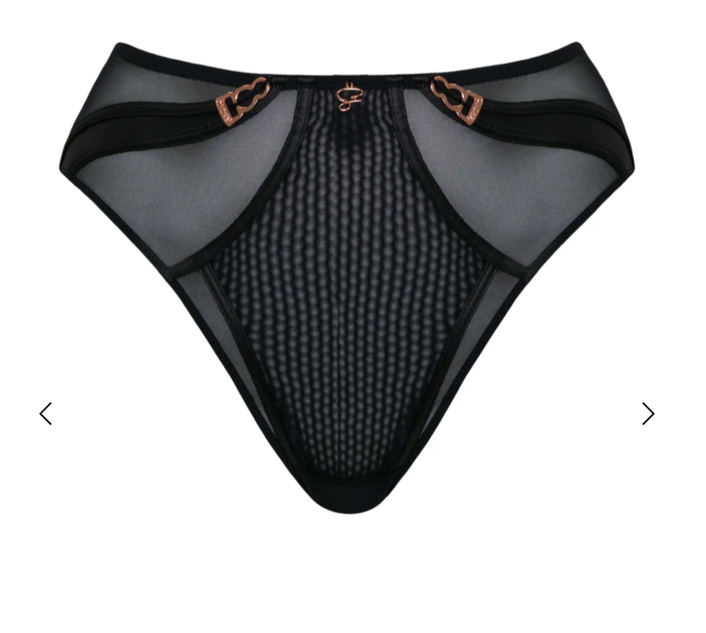 Suspense High Waist Brief - Black