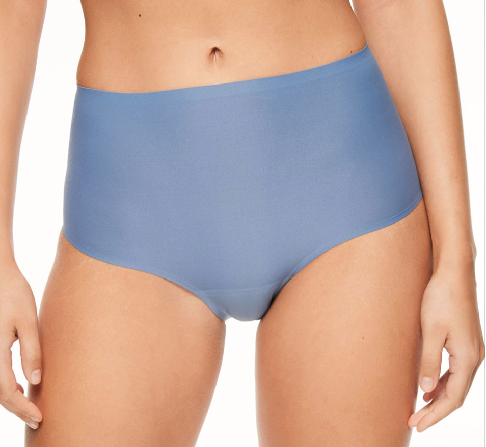 Soft Stretch High Waist Brief - Storm Blue (XS - XL)