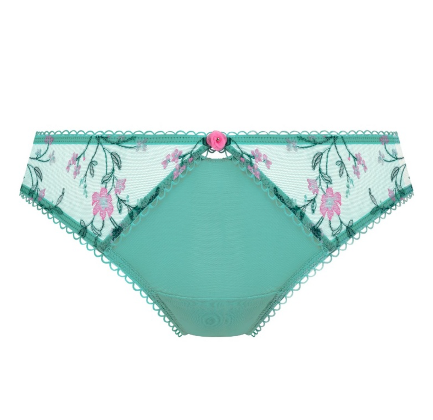 Love Crush Brief - Aqua Haze Blue/Green