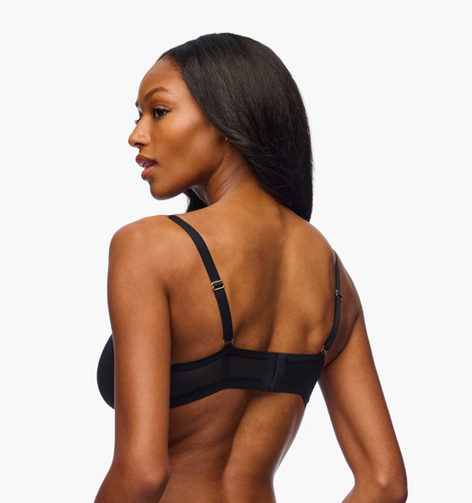 Soire Iconic Curvy Bralette - Black