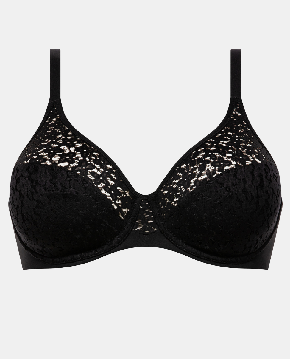 Norah Comfort Underwire Bra - Black