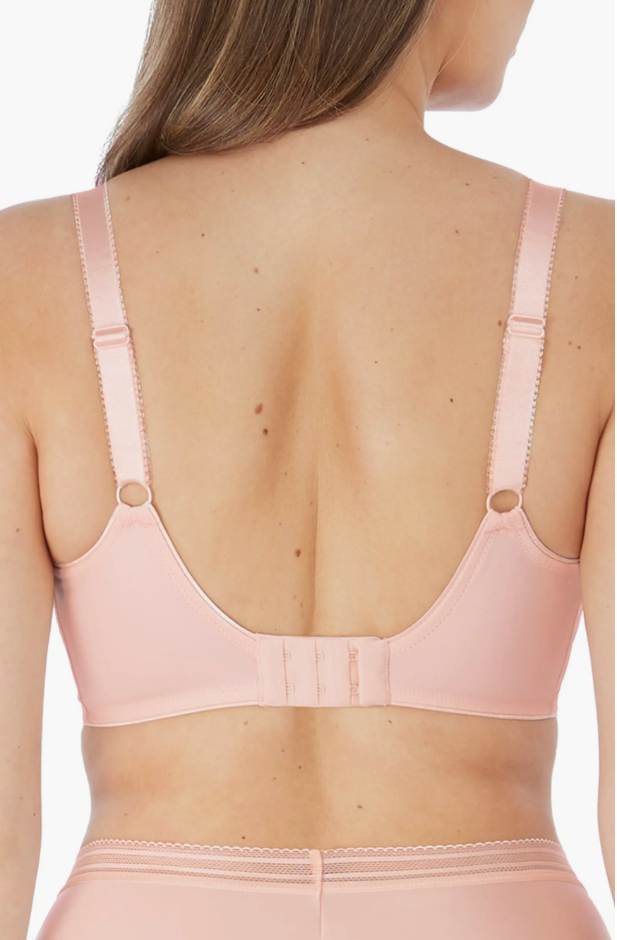 Fusion Unlined Support Bra - Rose