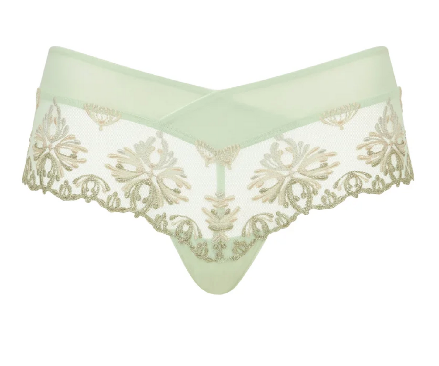 Champs Elysees Lace Hipster - Powder Green