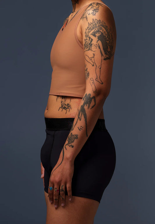 Short Binder - Chocolate Brown