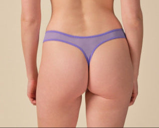 Superboost Lace Thong - Purple Hebe