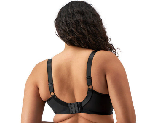 Teagan Uw Padded Half Cup Bra - Black/Almond