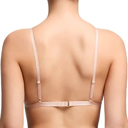 Fantacist Tie-Front Bralette - Vintage Peach