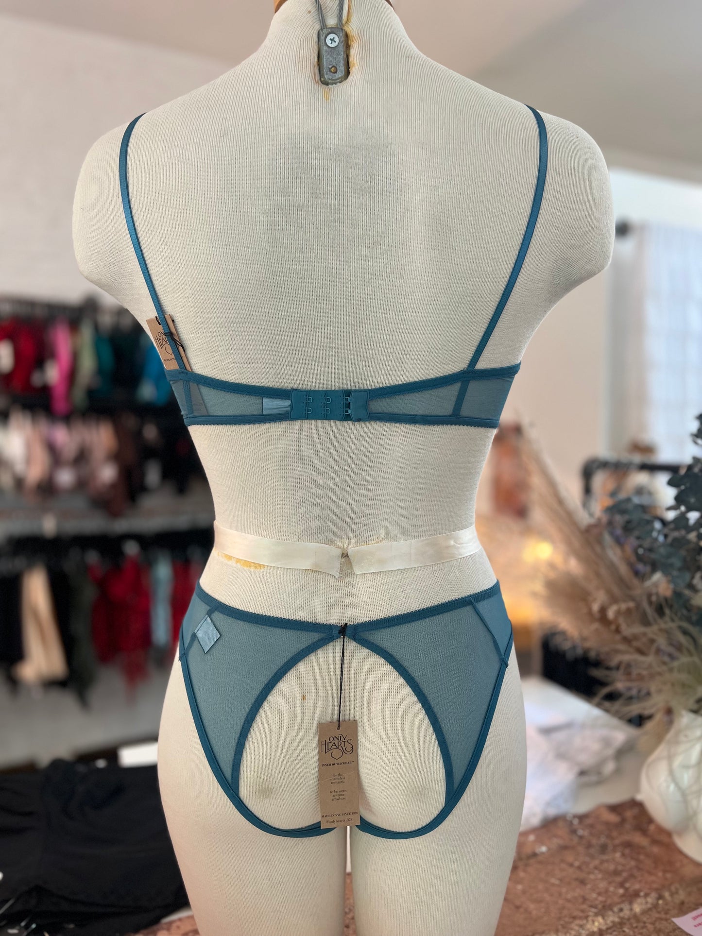 Whisper Retro Bralette - Teal