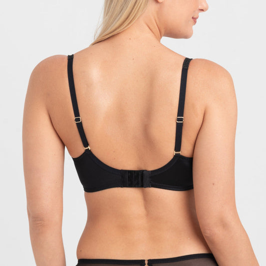 Samanta - Perla Soft Bra - Black