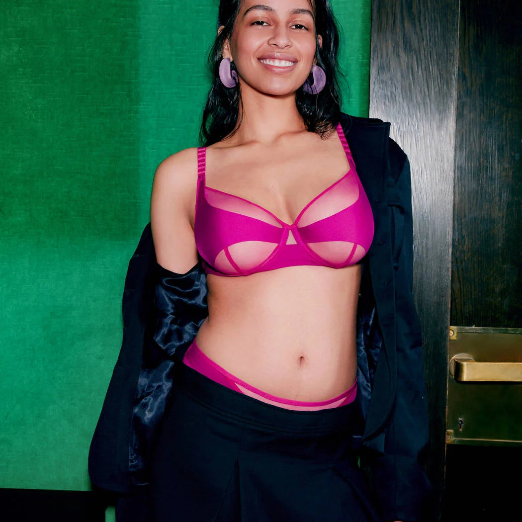 Chantelle Pulp - Halo Full Coverage Unlined Bra - Fuschia London