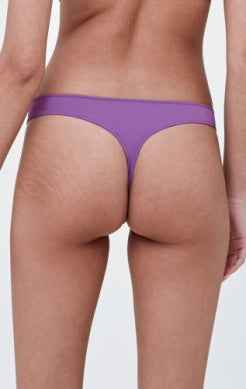 Entice Thong - Purple/Cashmere