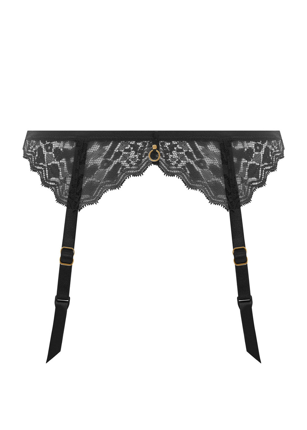 Temptress Suspender - Black