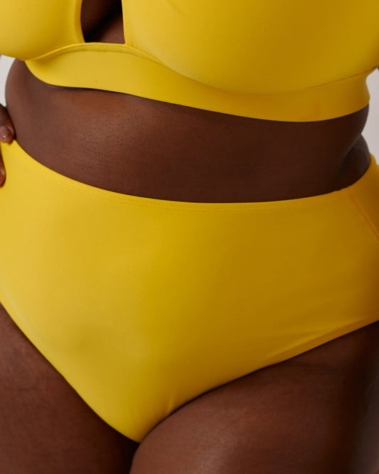 Rosa High Waist Bikini Bottom - Mango