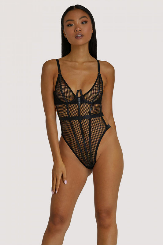 Selena high leg bodysuit